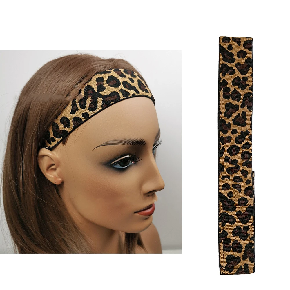 Fashion Simple Headband Elastic MagicTape Band For Wig Edges Women's Hair Accessories For Melting Lace Frontal Wigs