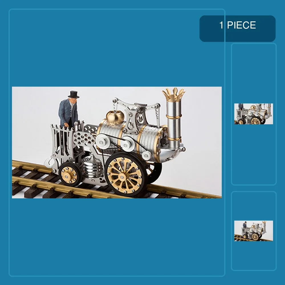 Stirling Engine Metal Assembly Model Precision Machinery Toy DIY Assembly Movable Metal Mechanical Handmade Practical Engine Toy