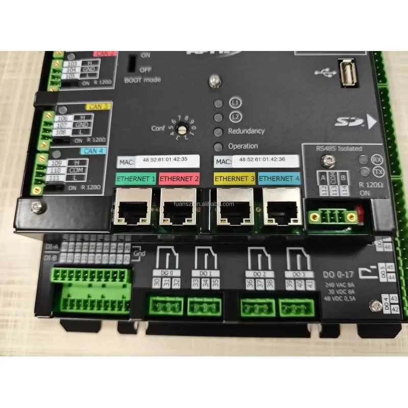 Digital Generator Set Controller APM802 SDMO Digital Control Panel Base Conventional Module