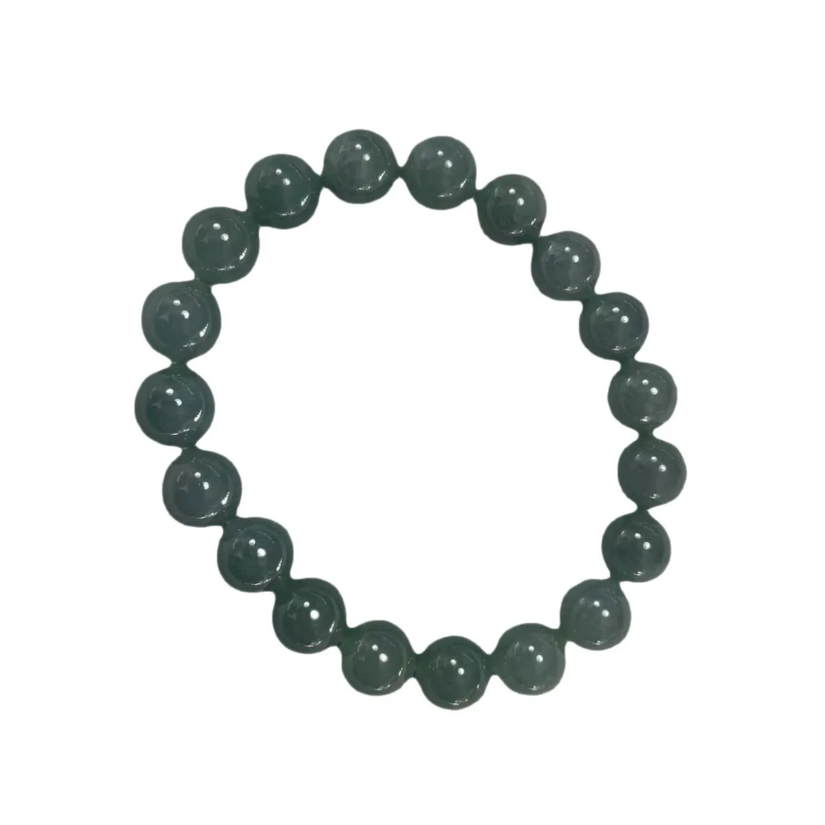 

Ювелирные изделия из натурального нефрита A + жадеит ледяной клейкий синий водный браслет для мужчин и женщин