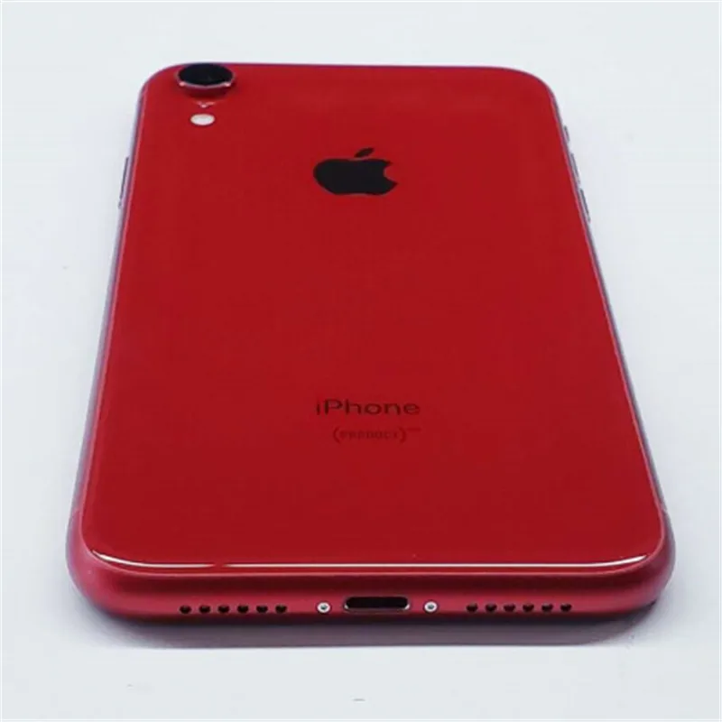 هاتف Apple-iPhone XR غير مقفول ، هاتف محمول ، ذاكرة وصول عشوائي 3 جيجابايت ، ذاكرة قراءة فقط 64 جيجابايت ، 128 جيجابايت ، 256 جيجابايت ، 4G LTE ، 6.1 ، سداسي النواة ، 12 ميجابكسل ، بصمة إصبع ، مستعمل