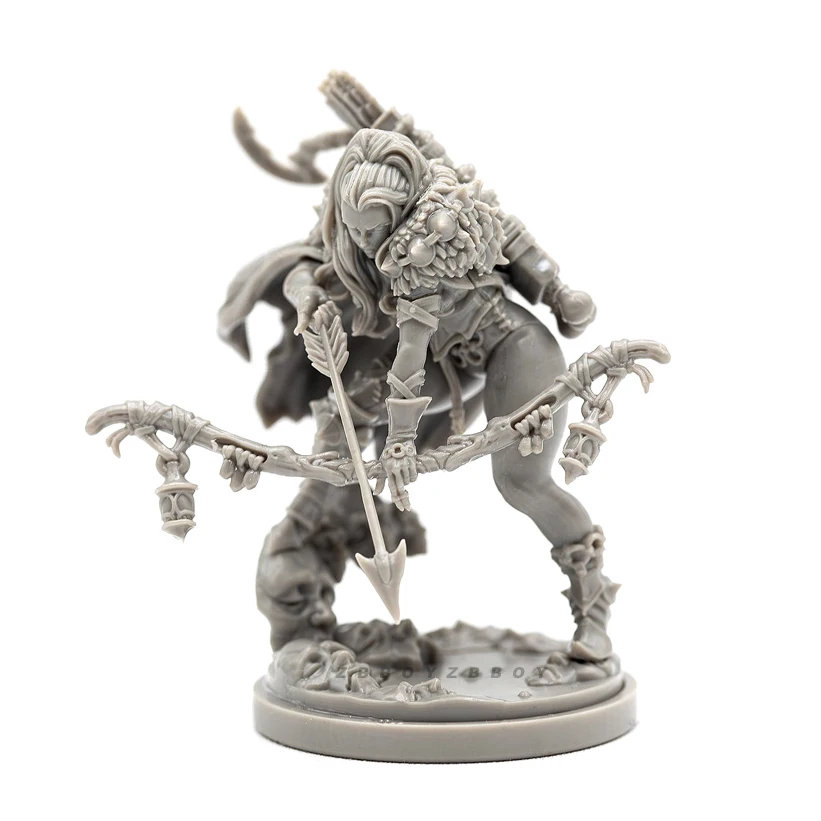 

38mm Beauty Soldier Resin model kits figure beauty colorless and self-assembled （Special offer） A-1992