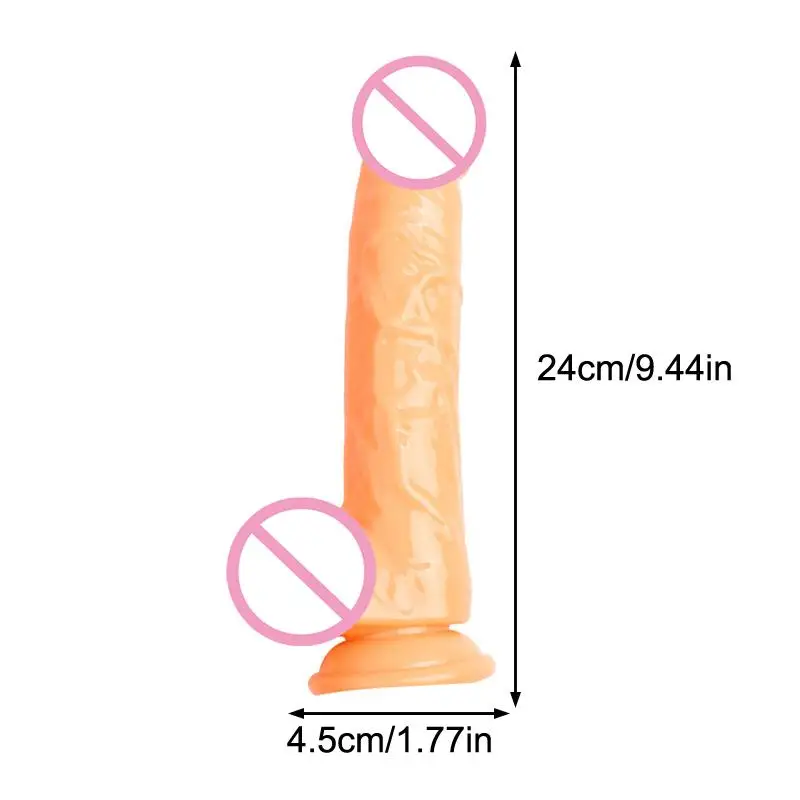 [TG823]Realistic Dildo Female Masturbation G-spot Vagina Simulation Massager With Strong Suction Cup Sex Toys For Women view 6