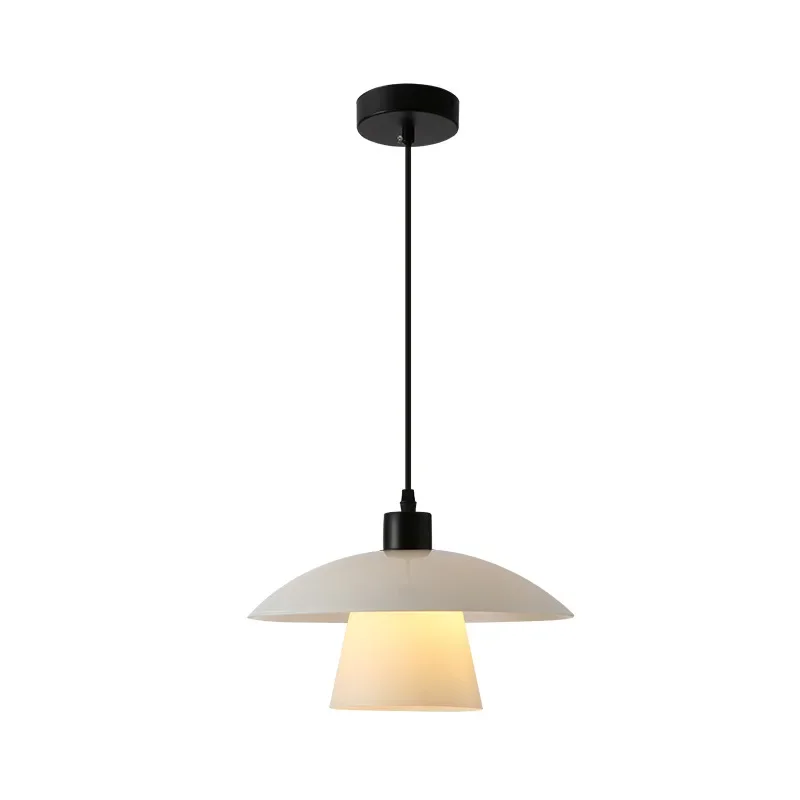 Luminária pendente UFO PH5 de vidro simples e elegante com design nórdico dinamarquês para sala de jantar e quarto