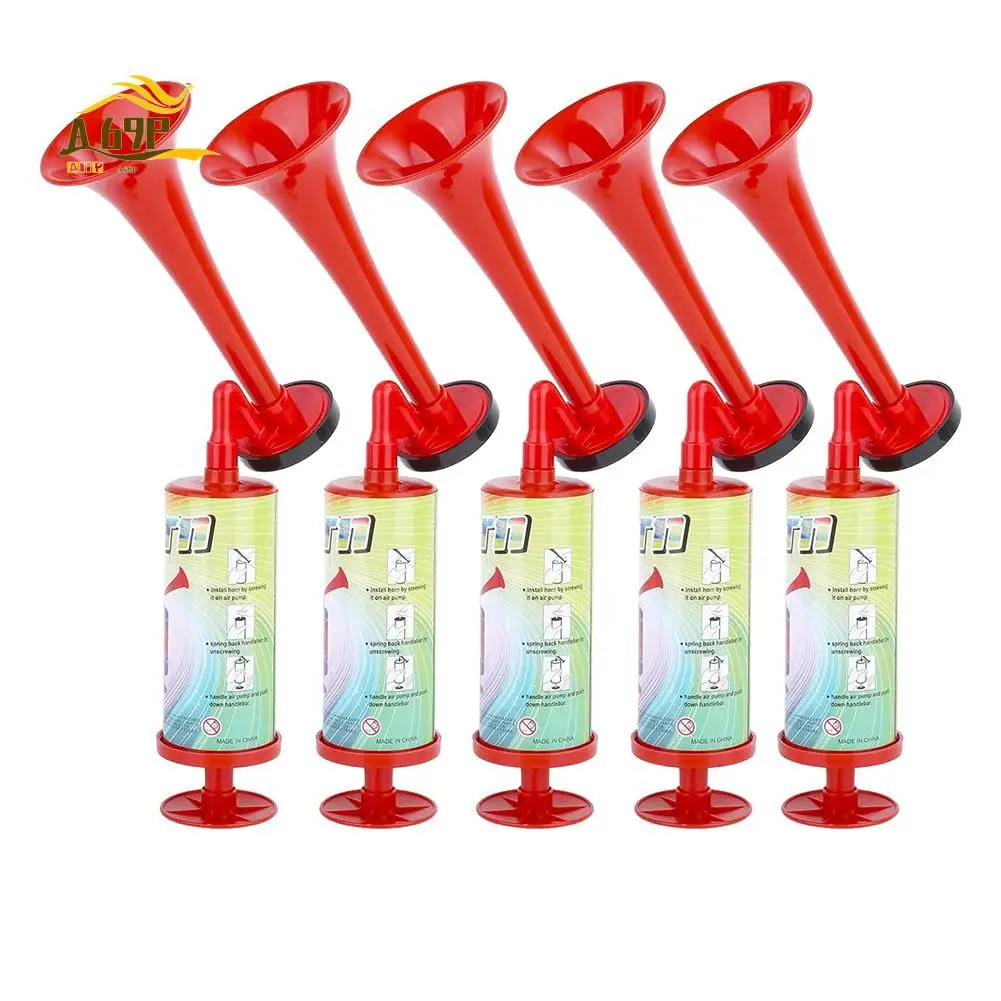A69P-5 Pack Air Horns For Safety Handheld Air Horns For Camping Fog Warning Portable Noise Makers For Sporting Events Party