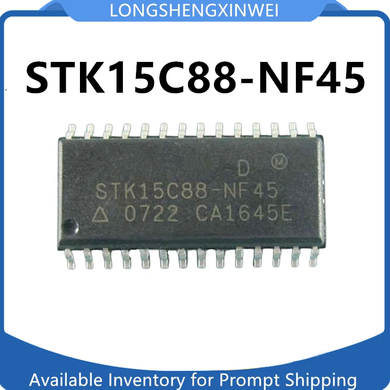 1PCS STK15C88 STK15C88 NF45/NF45I STK12C68-S45 SOP28 Chip Memory IC