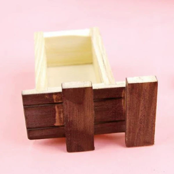 

Brown Wooden Box Natural Wood Locked Drawer Secret Storage Secure Educational Children Secret Drawer Children Box