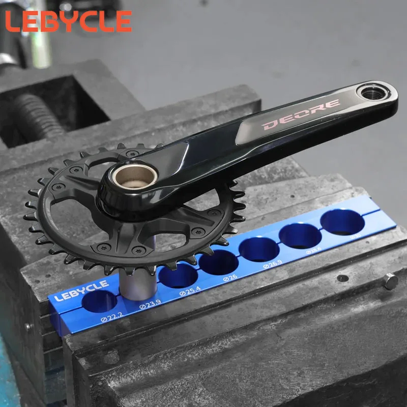 Lebycle Bicycle Table Vise Inserts Clamp Tool Jaw Vice Worktable Bench Multifunction Fixtures Bike Size Hub MTB Fork Pedal