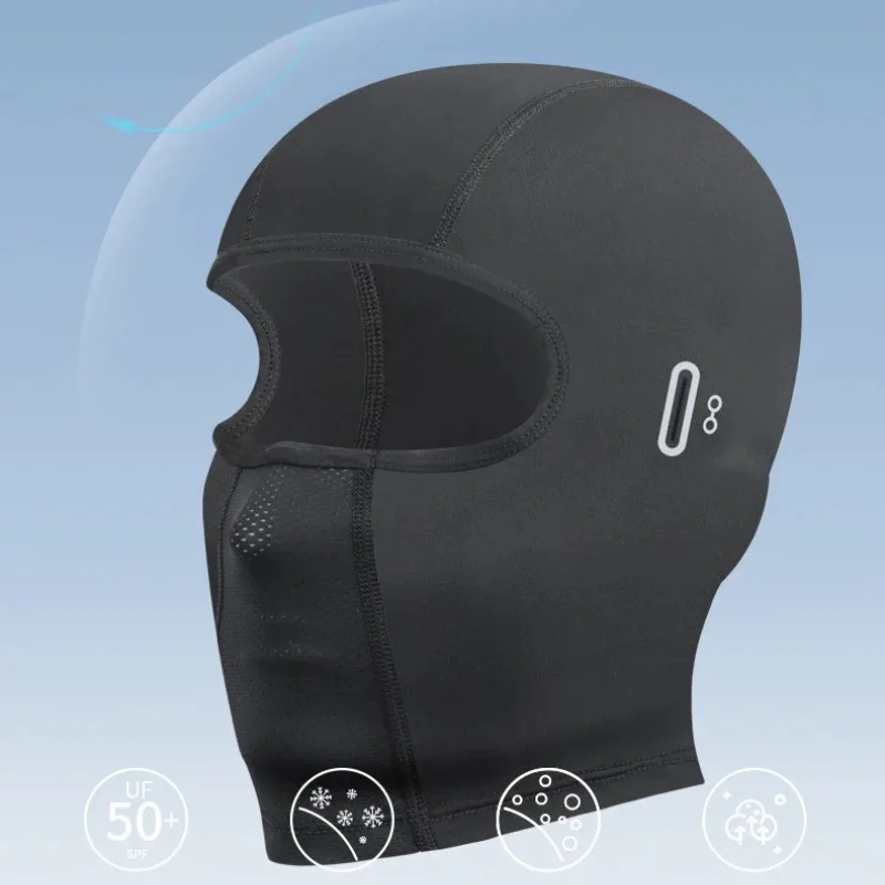 Summer Balaclava Cycling Face Mask Motorcycle Helmet Liner Bike Riding Headgear Breathable Windproof Anti-dust Sports Headwear image 5