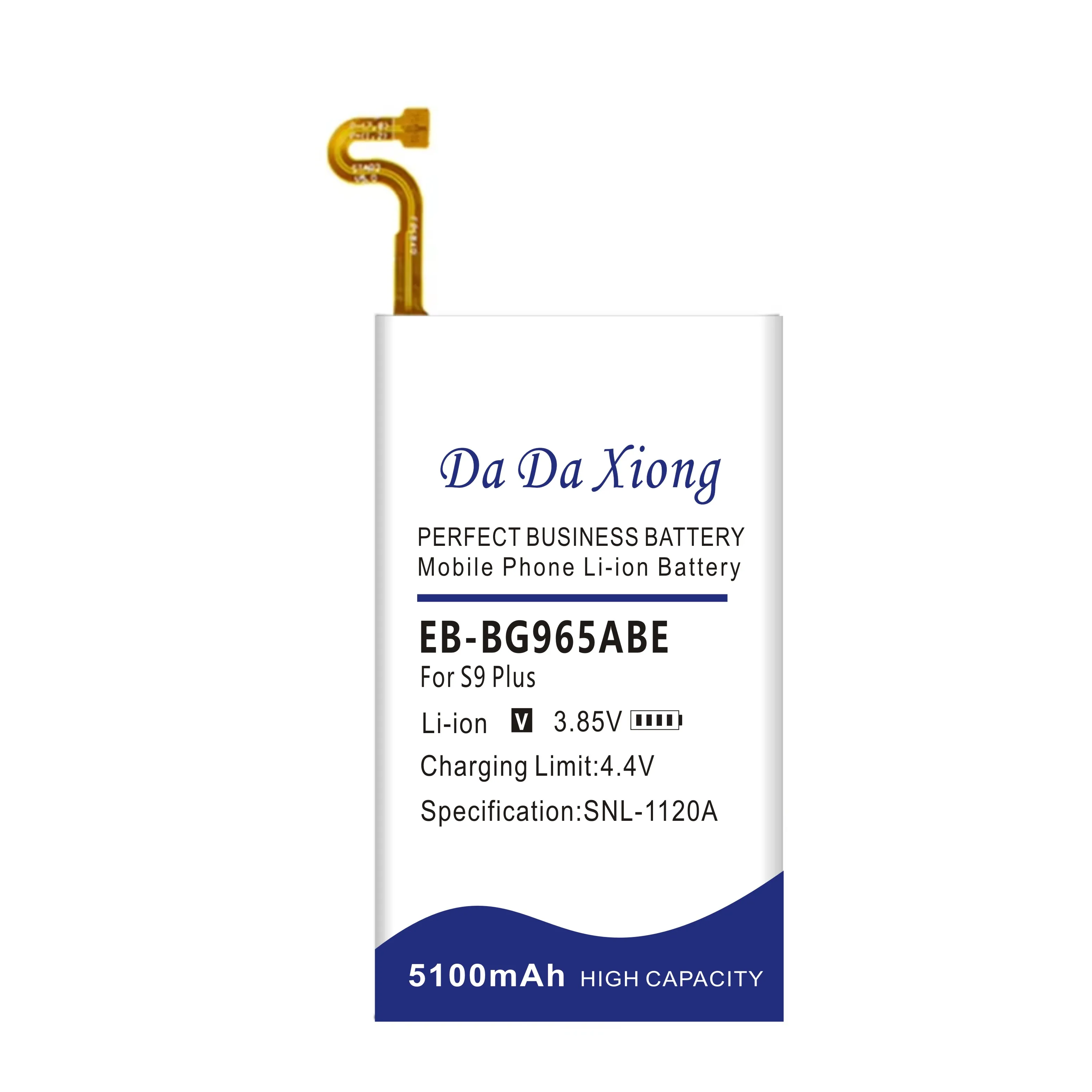 DaDaXiong EB-BG965ABE 5100mAh Battery for Samsung Galaxy S9 Plus / S9+ G9650 G965 G965F G965A G965T G965S G965R4 G965V Batteries