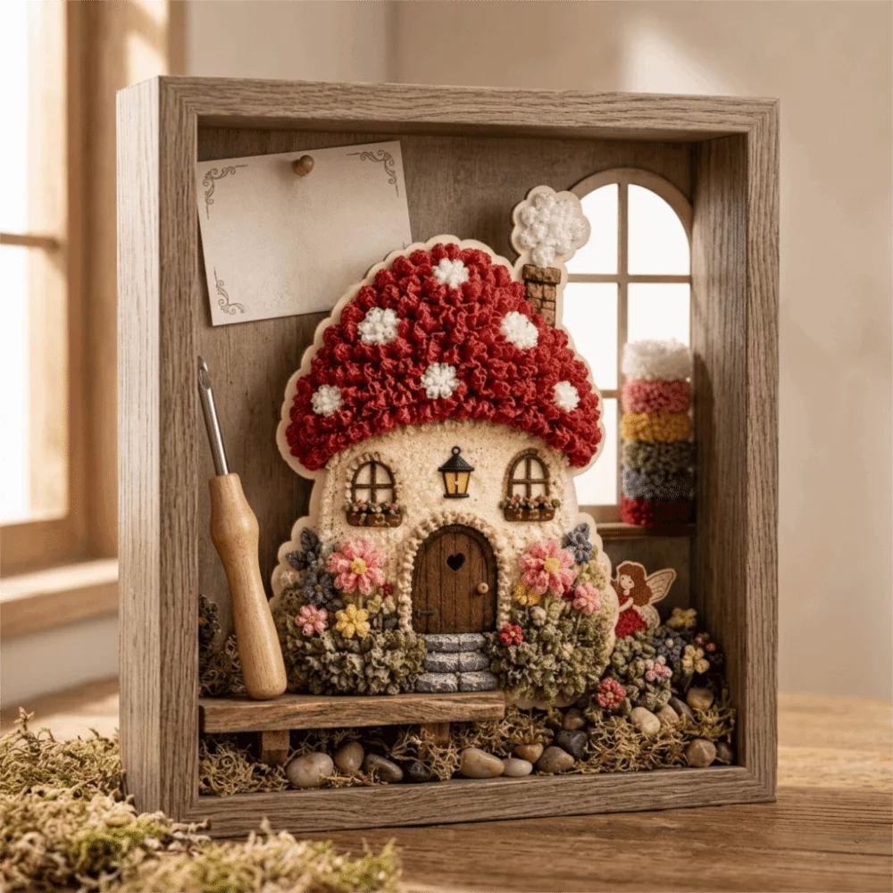 House Scene Poke Art Kit No Se - đánh giá và giá Art Craft House Making