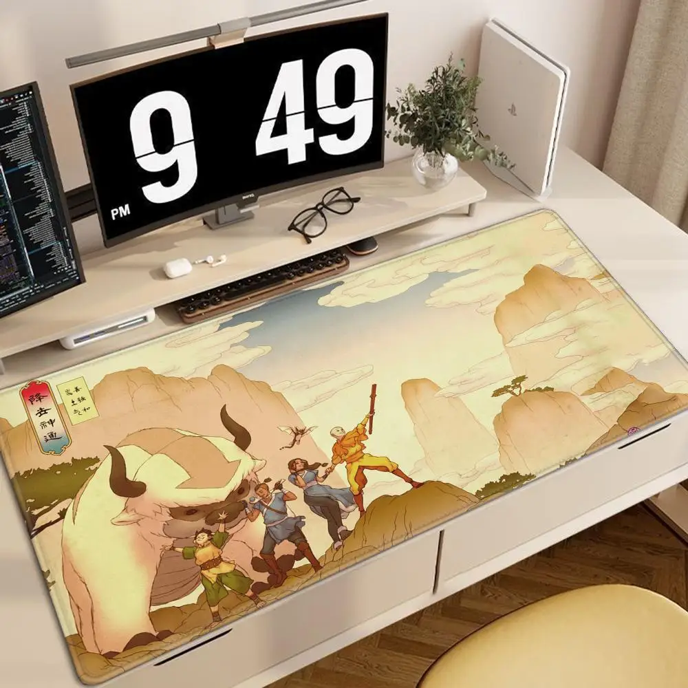 

Avatar The Last Airbender XXL Mouse Pad Pc Gaming Accessories Tapis De Souris Keyboard Carpet Laptop Kawaii Deskmat Mousepad Mat