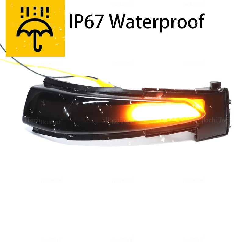 Smoked Lens Side Mirror Sequential Turn Signal Light For Peugeot 508 SW  For Citroen DS5 C4 Grand Picasso II