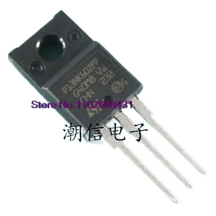 

5 шт./партия, P13NK60ZFP STP13NK60ZFP оригинал, фотоэлемент Power IC