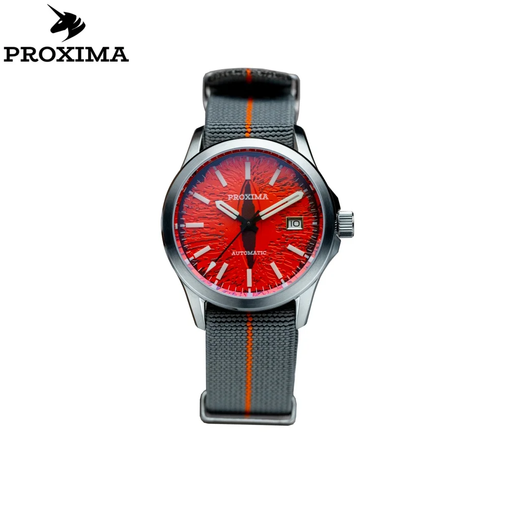 

Proxima 2025 Новый PX1742 Циферблат давления масла Полностью светящиеся часы для дайвинга 39 мм Роскошные мужские часы 9015 Автоматические механические WR 100 м