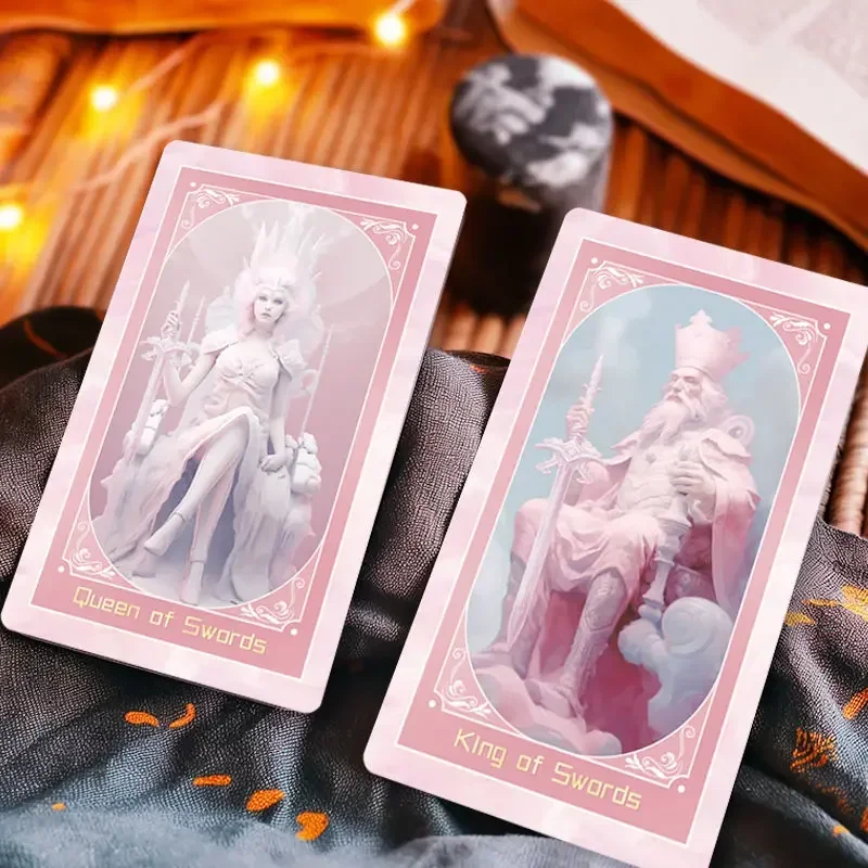 Prophecy Diving Deck Family Party Board Game Destiny Pink Love For Beginners Tarot Card Diving Collector Gifts Toys Playing