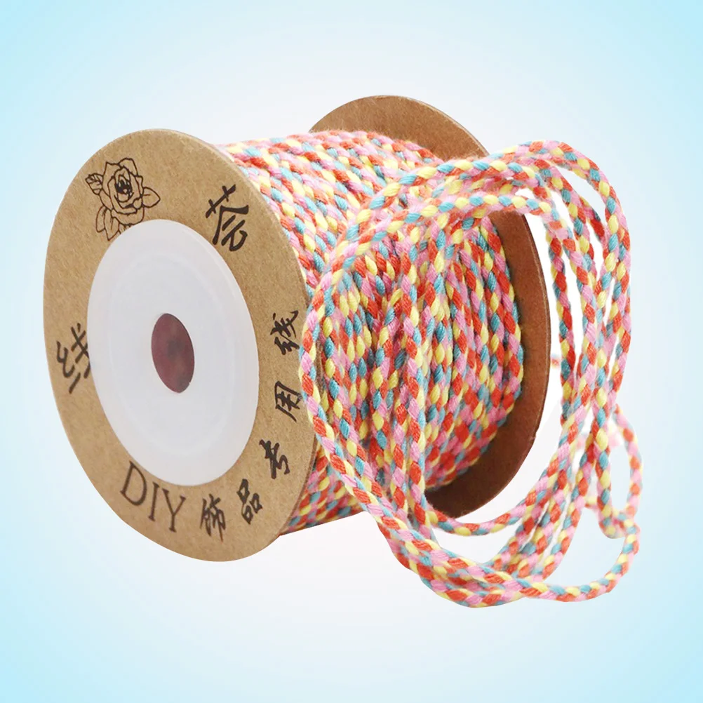 

Braided Bead Thread Hand Woven Rope for DIY Necklace Jewelry Making Crafts Braided Rope Supply Bracelet String Beading Handmade