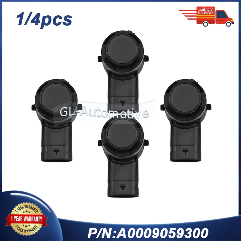 1/4PCS A0009059300 PDC Parking Assist Distance Sensor For Mercedes-Benz W176 W205 C205 C117 C218 X156 X166 W222