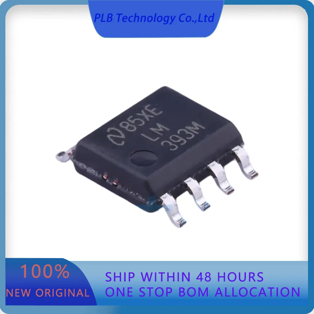 LM393MX/NOPB LM393  1mV 25nA 2 SOIC-8 Comparators Original Stock