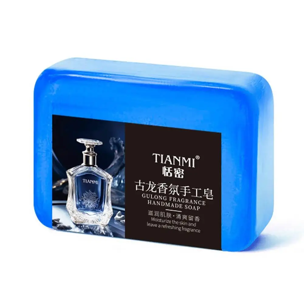 صابون كولونيا العطري للرجال للتحكم في الزيت والتنظيف العميق لصابون الاستحمام المنعش للوجه والجسم