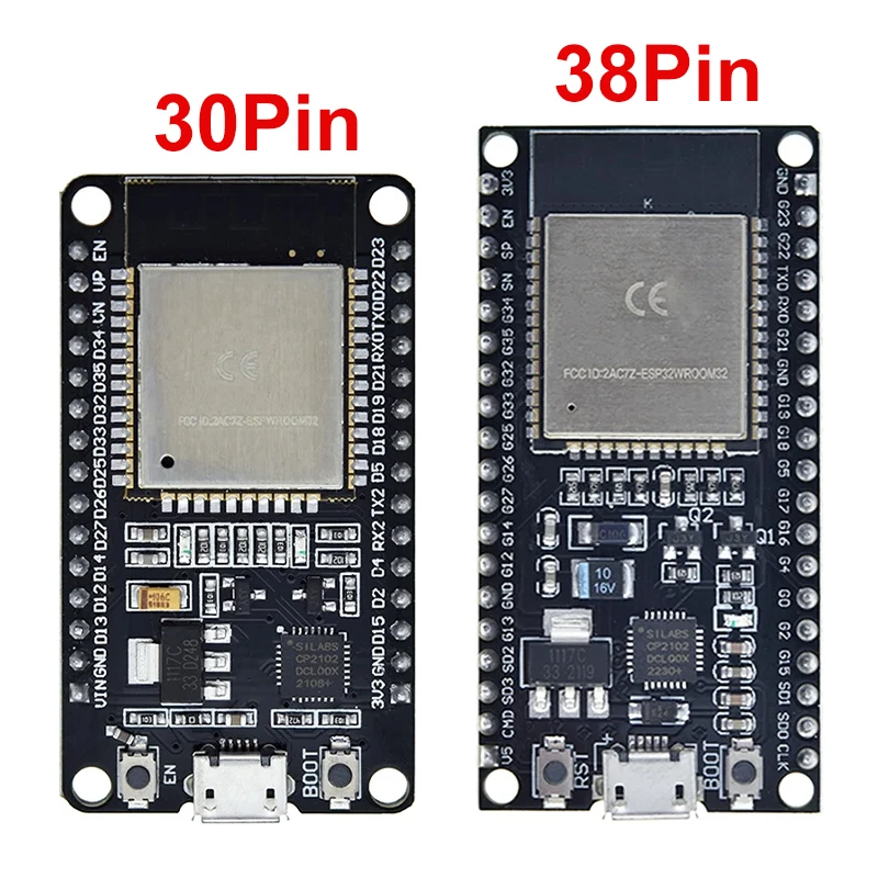 ESP32 Development Board WiFi+Bluetooth Ultra-Low Power Consumption Dual Core ESP-32 ESP-32S ESP 32 Similar ESP8266