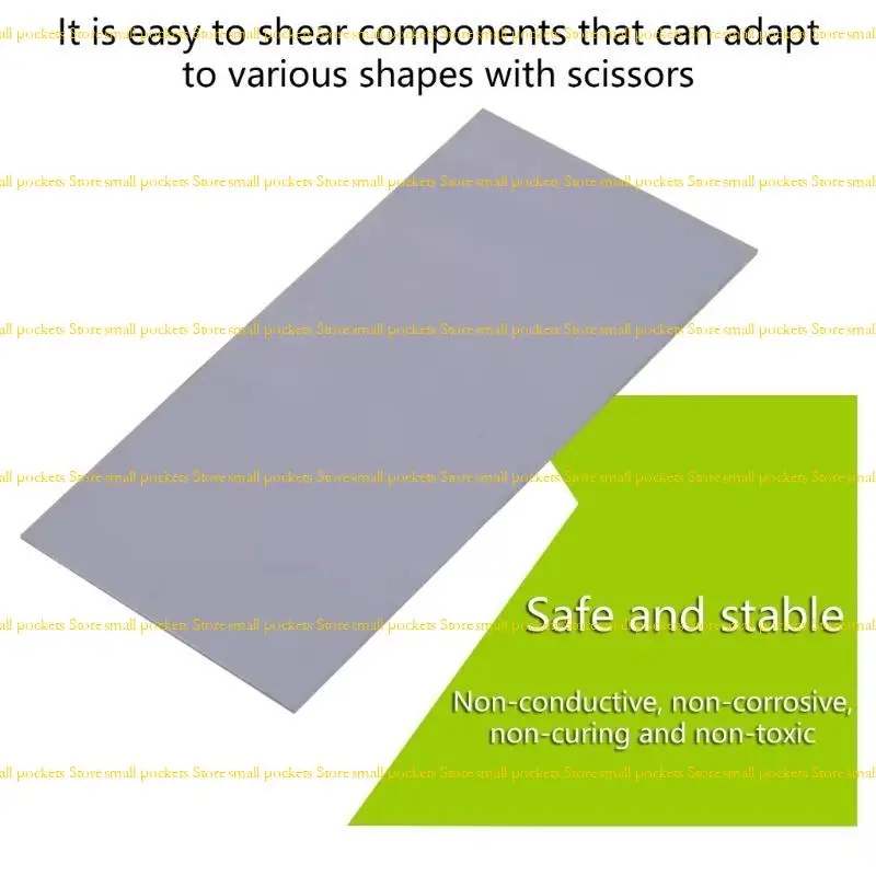 R1WD Silicone Thermal Pad Optimized Heat Dissipation Computer Cooling System Heatsink