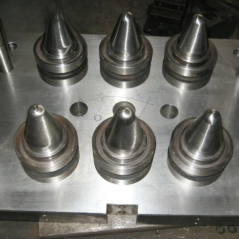 One out of six wide mouth preform mold, wide mouth mold processing, Taizhou mold