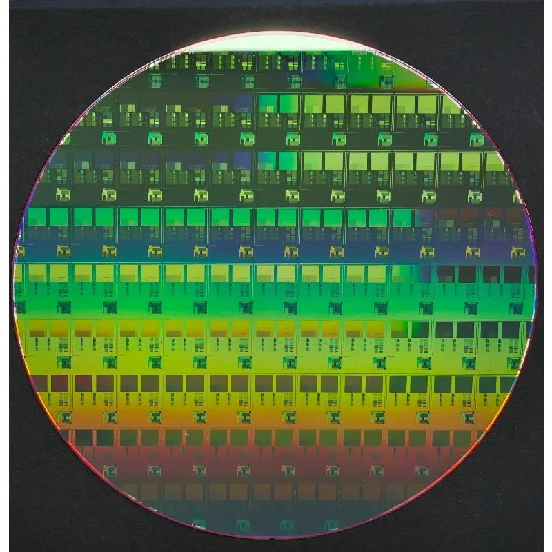 12-Inch Silicon Wafer - Lithography Blank for STEM Education & Tech Gift Display