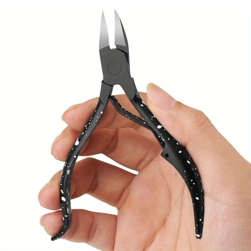 

Black Toenail Ingrown Nail Art Cuticle Nipper Clipper Edge Cutter Manicure Scissor Plier Tool Pedicure Dead Skin Remover