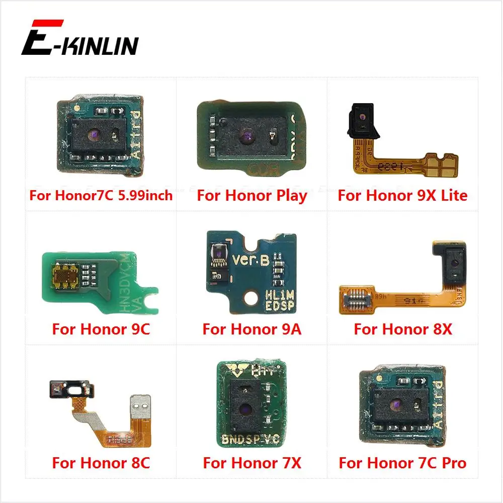 Light Proximity Ambient Sensor Flex Cable For Huawei Honor Play 7X 7C Pro 8C 8X 9C 9X Lite 9A Distance Sensing Parts