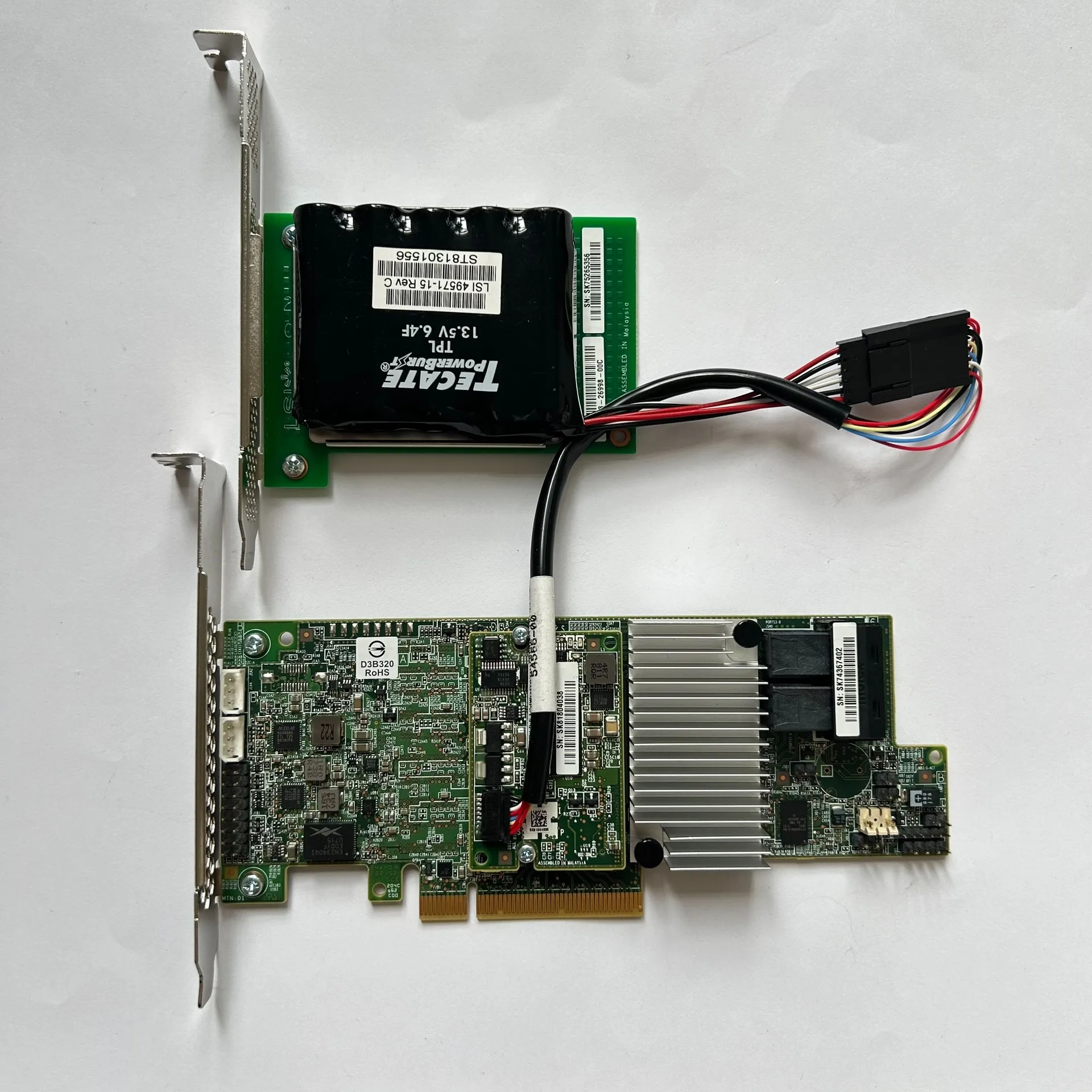 Карта массива LSI SAS 9361-8i 1G известного бренда