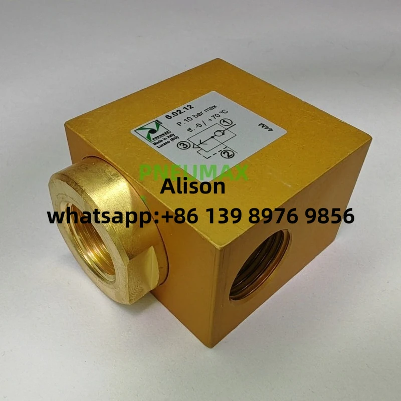 6.02.12 6.02.14 6.02.18 Italy PNEUMAX fast discharge valve for ironing printing and dyeing equipment dyeing