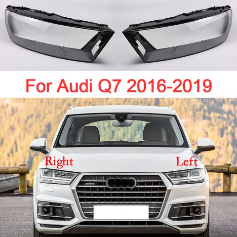 Audi Q7 2016 2017 2018 2019 자동차 헤드 라이트 유리 플렉시 유리 렌즈 커버 헤드 램프 쉘 클리어 교체 자동차 액세서리 Audi Q7 2016 2017 2018 2019 자동차 헤드 라이트 유리 플렉시 유리 렌즈 커버 헤드 램프 쉘 클리어 교체 자동차 액세서리
