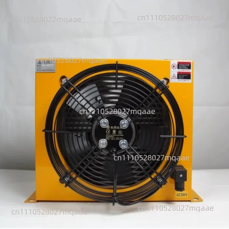 Hydraulic Air Cooler AH1012T-CA  Air-Cooled Oil Radiator DC 12V/24V/220V/380V 100L/min  Fuel Tank Cooling Cooler 1400rpm