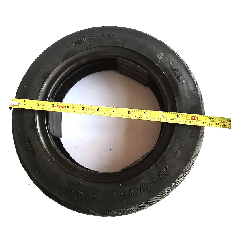 3.00-8 Tubeless Tire Fits for Scooter ,Gas and Electric Scooters Warehouse Vehicles Mini Motorcycle Moped 8