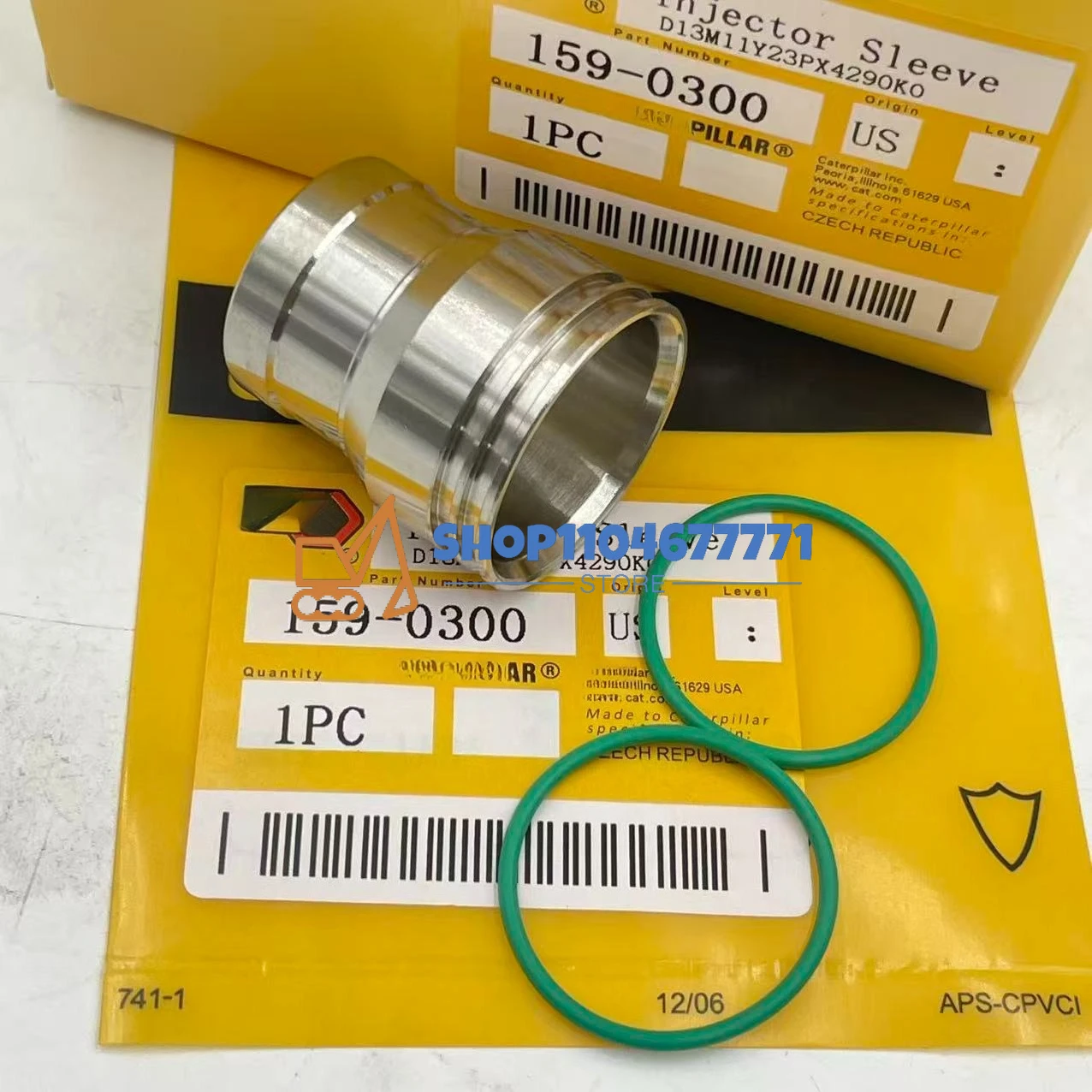 

Для 3126B втулка инжектора, часть экскаватора 159-0300 1590300, втулка топливной форсунки, высокое качество двигателя, новый