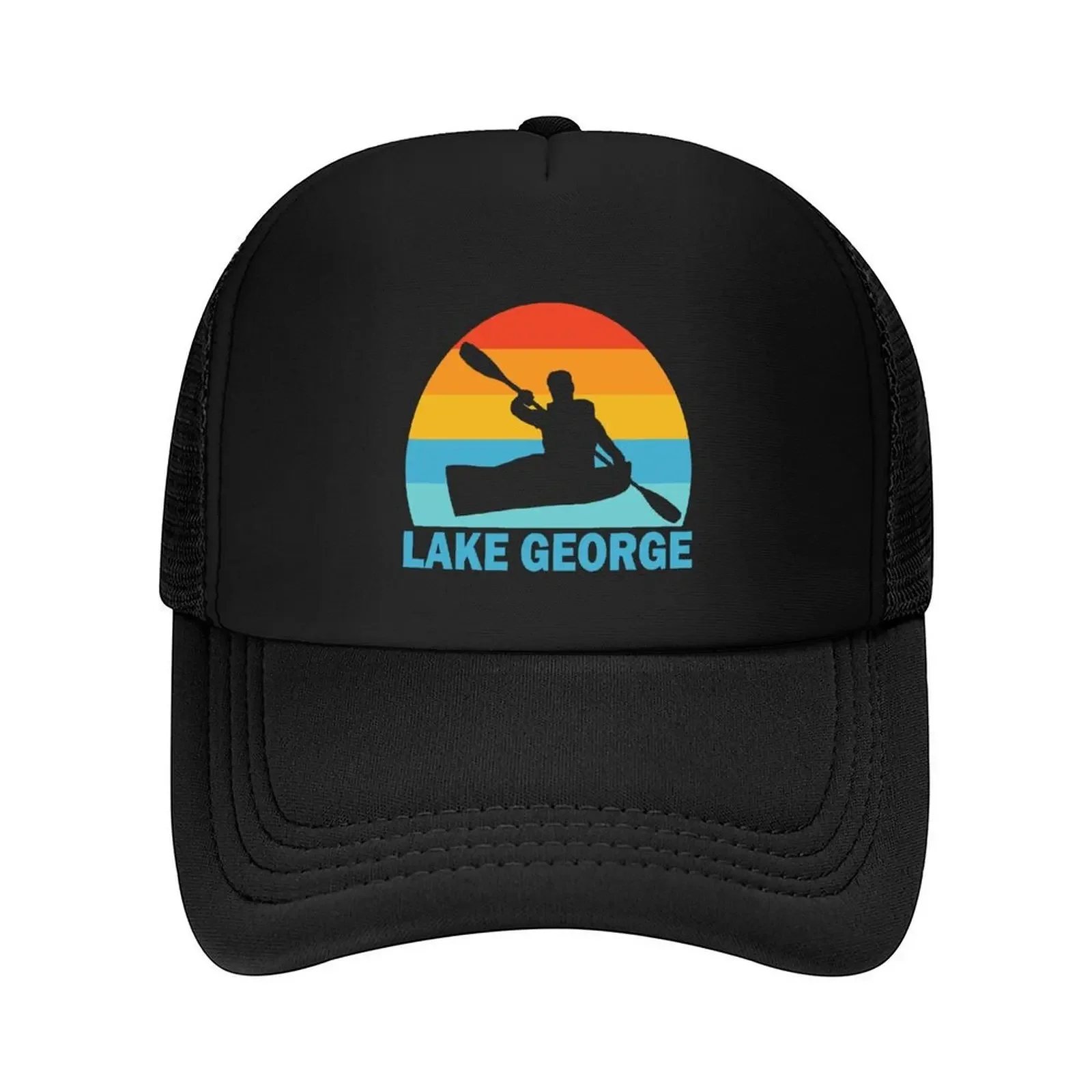 Lake George New York Kayak Baseball Cap sun caps Custom Cap hiking hat Vintage Men's Women's