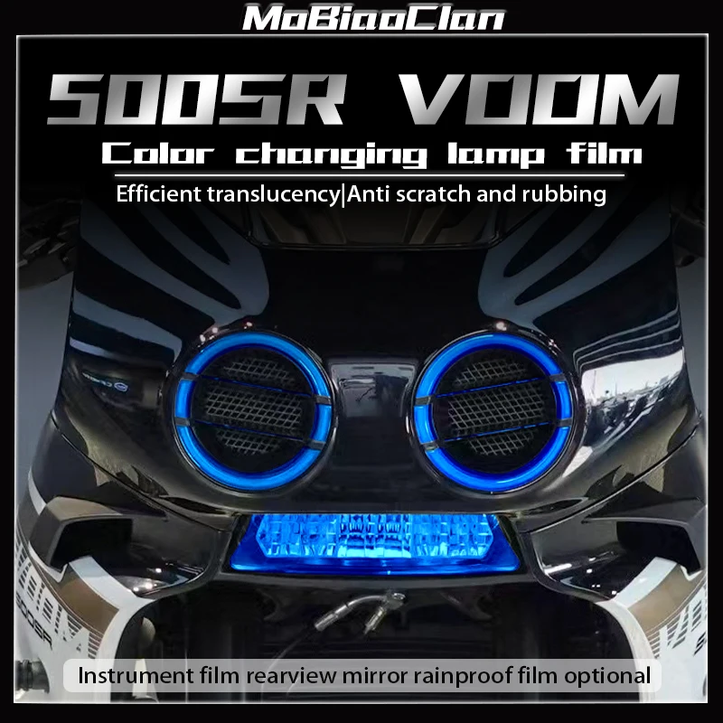 

For CFMOTO 500SR VOOM SR500 500 SR 500sr 2024 modification headlights taillights instrument film protection stickers accessories