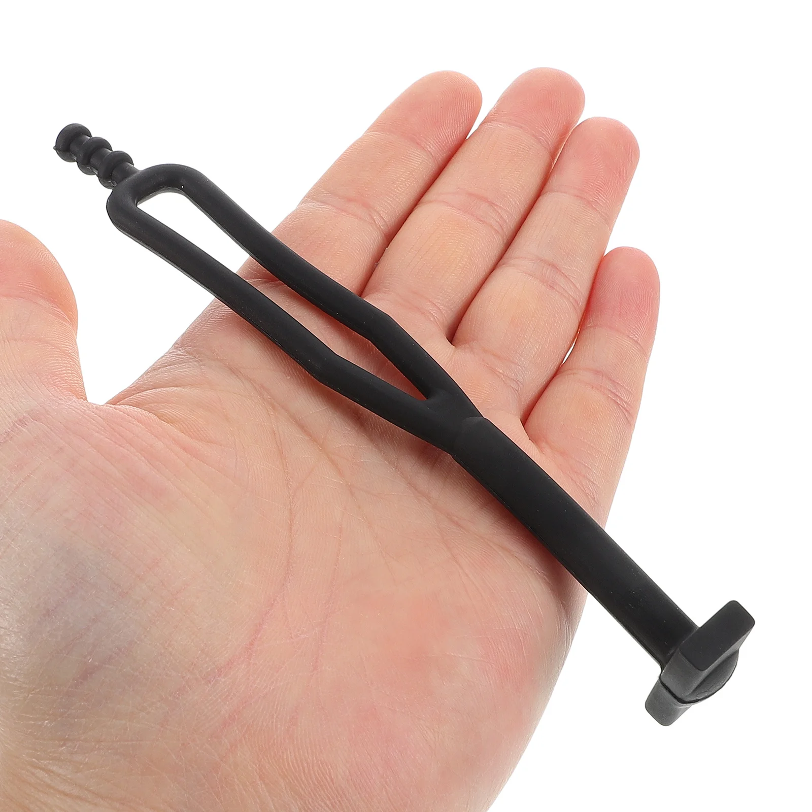 Alça de suporte lateral durável antiderrapante plástico universal apto para scooter elétrico substituição forte suporte elástico