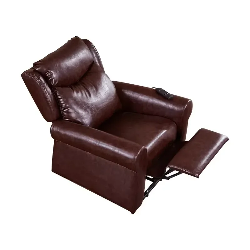 First Rate Relaxing Recliner Chair Full Body Support Leather Chair With Slow Rebound Lumbar for Living Space
