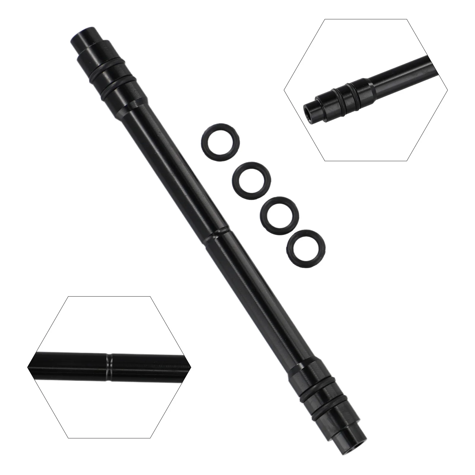 Skewer Converter for Bikes Switch Between Different Thru Axel Sizes Quickly while Stability and Protection Skewer
