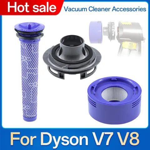 Tylna Pokrywa Silnika Filtr HEPA Do Odkurzacza Bezprzewodowego Dyson V7 V8 Akcesoria Zamienne Filtry