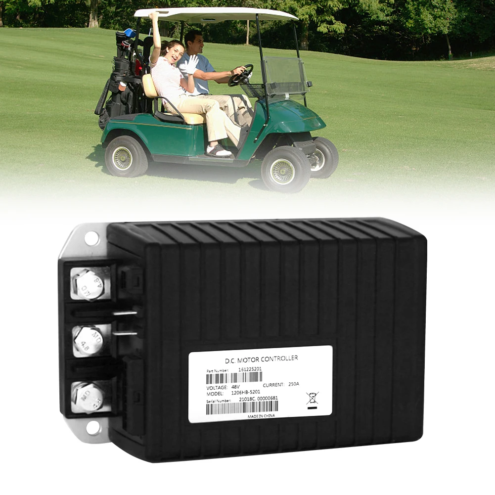 1206HB-5201 48V 250A Goft Cart Motor Controller 612632 for Curtis EZGO TXT Freedom Express Hauler 2010-UP