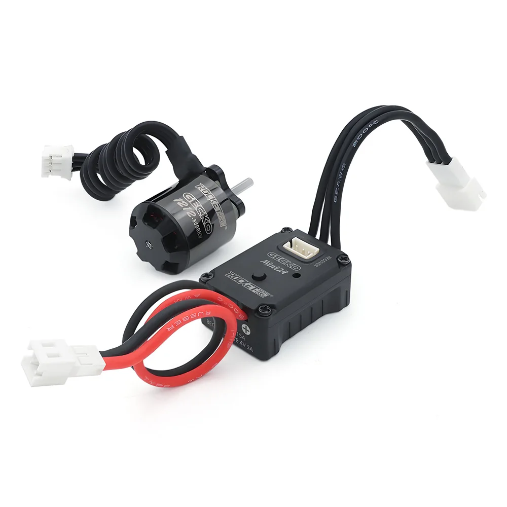 

​ROCKET-RC 1212 3500KV Motor 25A ESC Waterproof Sensorless Brushless Combo Mini24Pro for 1/16 1/18 1/24 RC Crawler Climbing Car