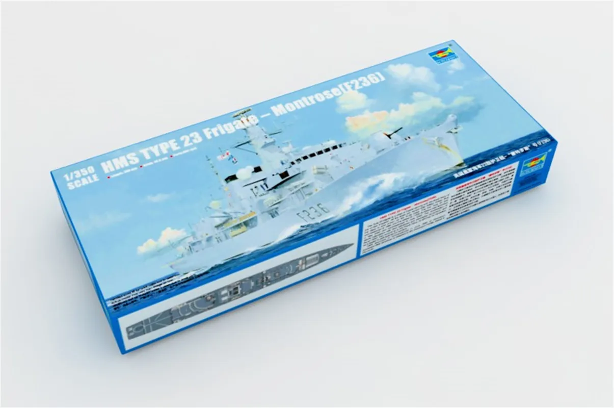 

Trumpeter 1/350 Scale HMS TYPE 23 Frigate – Montrose(F236) Assembly Ship Model #04545