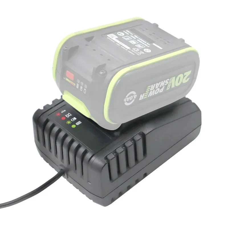 KCH2004 Li-ion Battery Charger For Worx 18V 20V WA3593 WA3595 WA3596 WA3016 WA3401 Lithium Battery WA3922 WA3924 WA3927 WU279