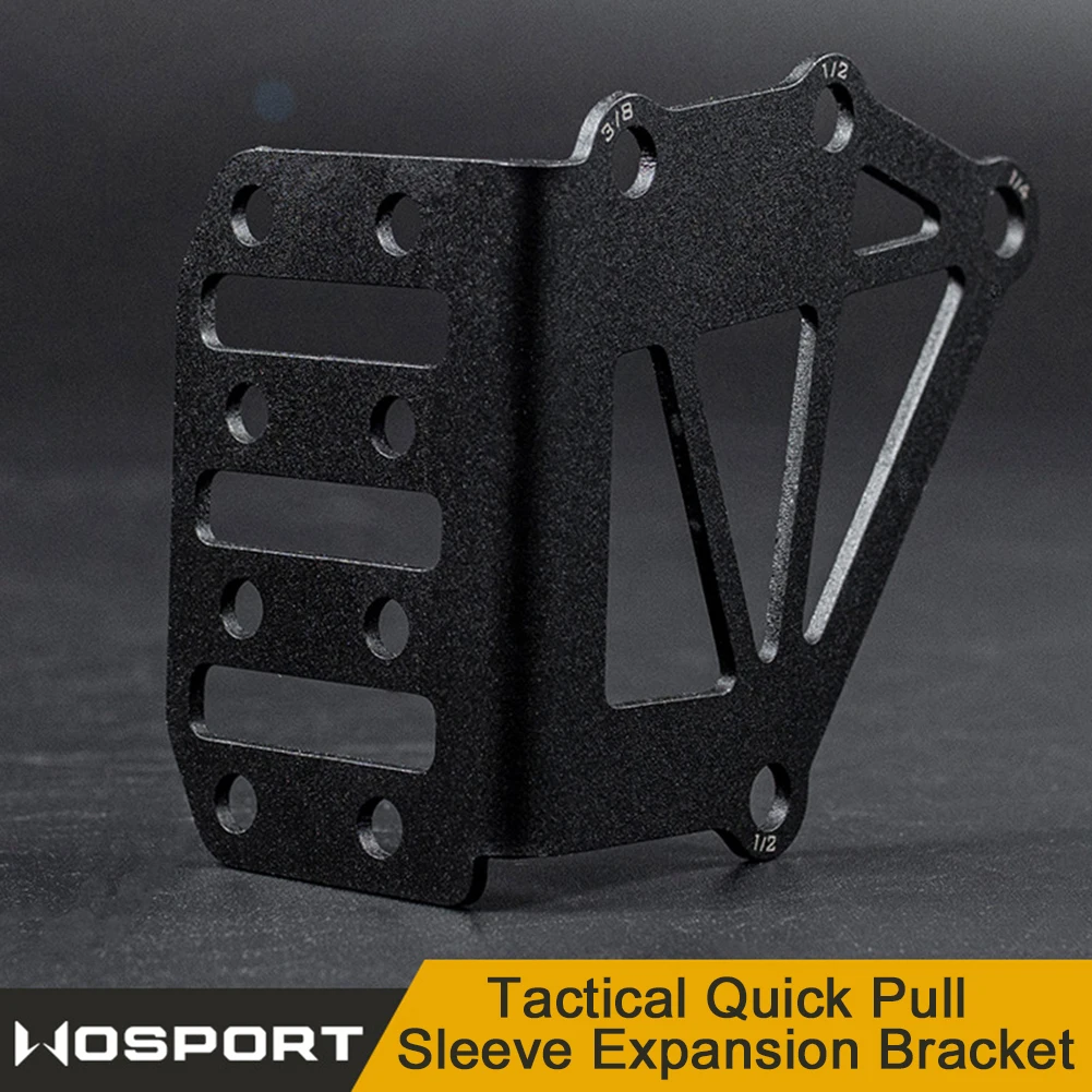 Tactical Holster Airsoft Belt Holster Drop Adapter Platform Quick Locking System Extension Plate for Outdoor Camping Hunting