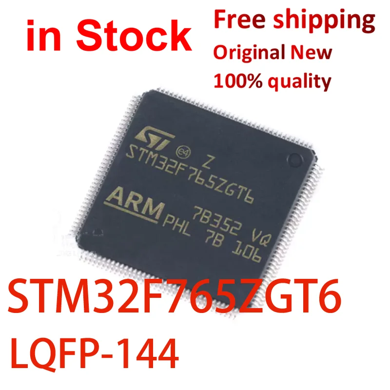 

(1piece)100% New STM32F765ZGT6 32F765ZGT6 LQFP-144 ARM Microcontrollers - MCU IC chip