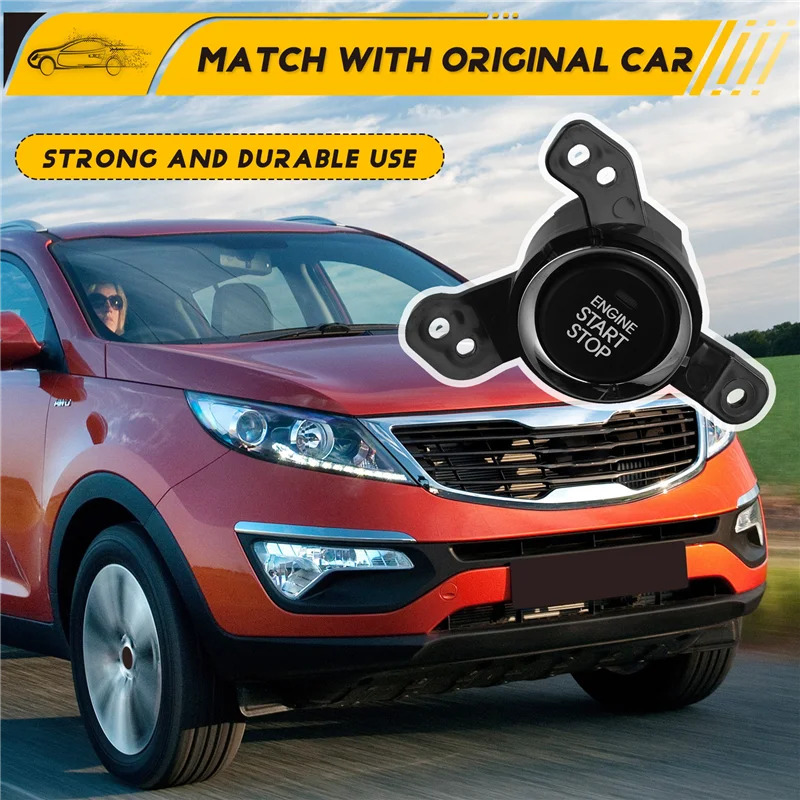 

Efficient Push To Start Ignition Switch / Start Stop Button Switch 95430-3W900 954303W900WK For Kia Sportage 2010-2016