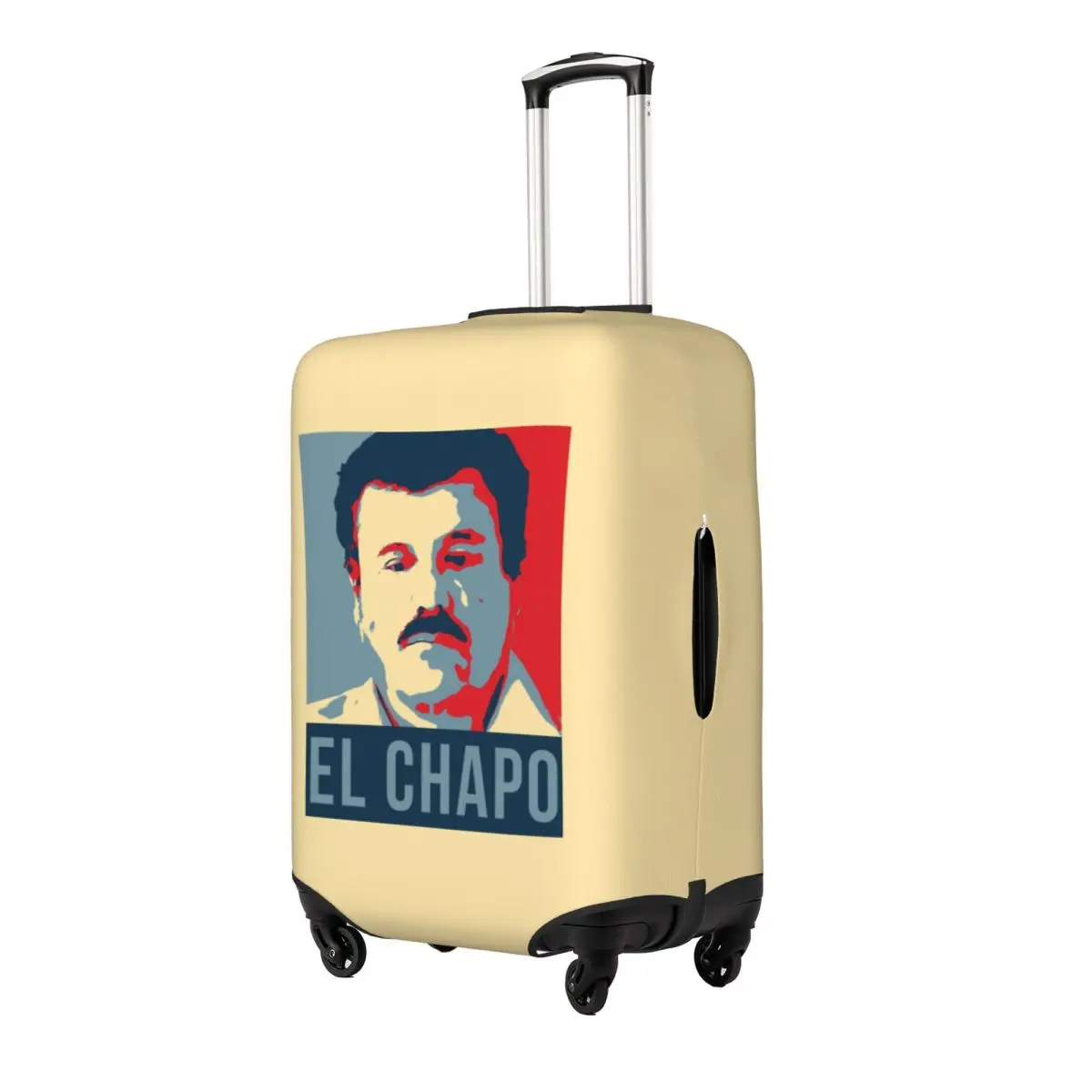 

Joaquin El Chapo Guzman Narcos Crime TV Pablo Escobar Suitcase Cover Protection Elastic Trip Luggage Protector Covers 18-32 Inch